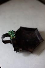 Load image into Gallery viewer, Antique Metal Votive Holder and Match Strike