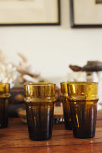 Load image into Gallery viewer, Moroccan Amber Glassware