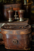 Load image into Gallery viewer, Antique English Binoculars with Original Leather Case