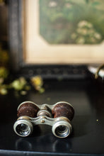 Load image into Gallery viewer, Antique English Binocular Set with Original Leather Case