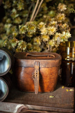 Load image into Gallery viewer, Antique English Binocular Set with Original Leather Case