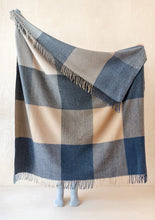 Load image into Gallery viewer, Recycled Wool Blanket in Stone
