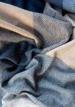 Load image into Gallery viewer, Recycled Wool Blanket in Stone