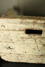 Load image into Gallery viewer, Chippy Handmade Antique Stool