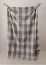 Load image into Gallery viewer, Recycled Wool Blanket in Tartan