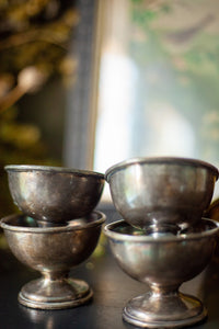 1920's Admiral Line Silver Plate Footed Dessert Cups