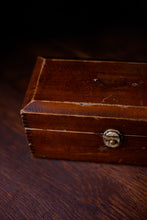 Load image into Gallery viewer, Solid Wood Keepsake Box with Brass Closure
