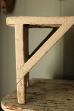 Load image into Gallery viewer, Chippy Blush Primitive Style Stool

