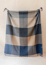 Load image into Gallery viewer, Recycled Wool Blanket in Stone

