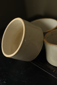 Small Antique English Stoneware Crock