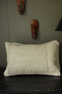Vintage Petite Lumbar Turkish Wool Pillow