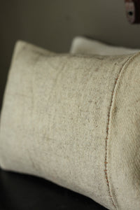 Vintage Petite Lumbar Turkish Wool Pillow